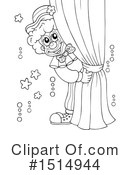 Clown Clipart #1514944 by visekart