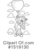 Clown Clipart #1519130 by visekart