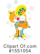 Clown Clipart #1551054 by Alex Bannykh