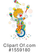 Clown Clipart #1559180 by Alex Bannykh