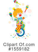 Clown Clipart #1559182 by Alex Bannykh