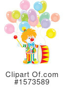 Clown Clipart #1573589 by Alex Bannykh