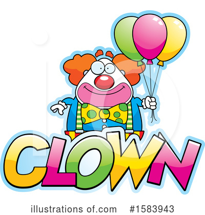 Royalty-Free (RF) Clown Clipart Illustration by Cory Thoman - Stock Sample #1583943