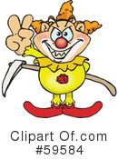 Clown Clipart #59584 by Dennis Holmes Designs