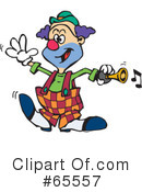 Clown Clipart #65557 by Dennis Holmes Designs