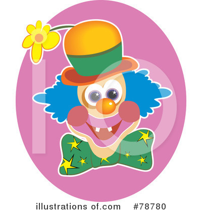 Royalty-Free (RF) Clown Clipart Illustration by Prawny - Stock Sample #78780