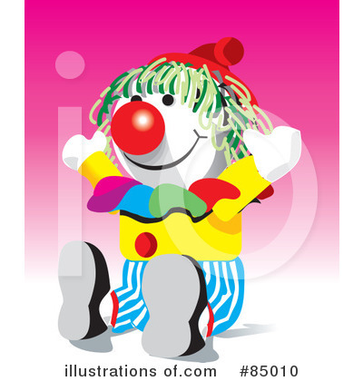 Clown Clipart #85010 by David Rey