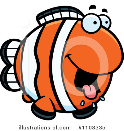 Royalty-Free (RF) Clownfish Clipart Illustration by Cory Thoman - Stock Sample #1108335