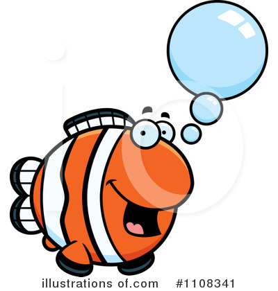 Clown Fish Clipart #1108341 by Cory Thoman
