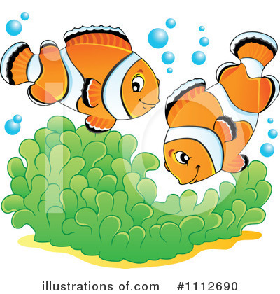 Clownfish Clipart #1112690 by visekart