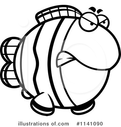 Royalty-Free (RF) Clownfish Clipart Illustration by Cory Thoman - Stock Sample #1141090