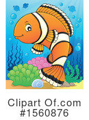 Clownfish Clipart #1560876 by visekart