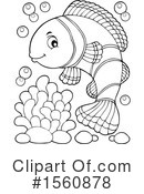 Clownfish Clipart #1560878 by visekart
