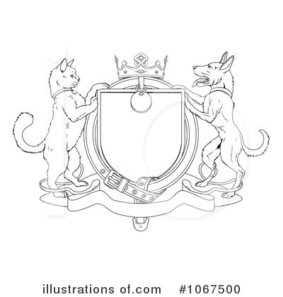 Royalty-Free (RF) Coat Of Arms Clipart Illustration by AtStockIllustration - Stock Sample #1067500