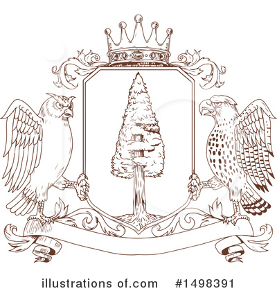 Royalty-Free (RF) Coat Of Arms Clipart Illustration by patrimonio - Stock Sample #1498391