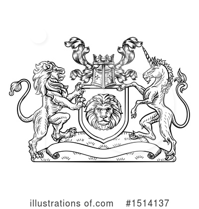 Royalty-Free (RF) Coat Of Arms Clipart Illustration by AtStockIllustration - Stock Sample #1514137