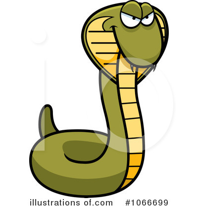 Cobra Snake Clipart #1066699 by Cory Thoman