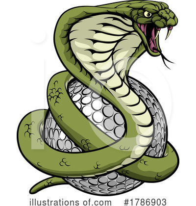 Royalty-Free (RF) Cobra Clipart Illustration by AtStockIllustration - Stock Sample #1786903