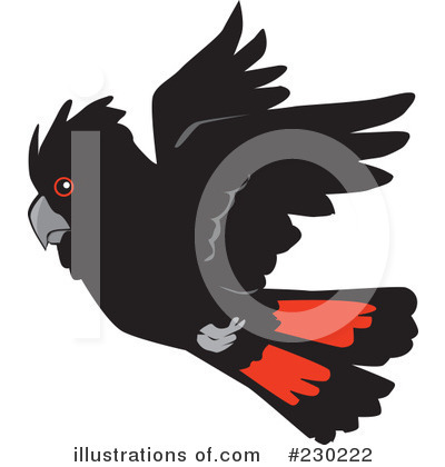 Royalty-Free (RF) Cockatoo Clipart Illustration by Dennis Holmes Designs - Stock Sample #230222