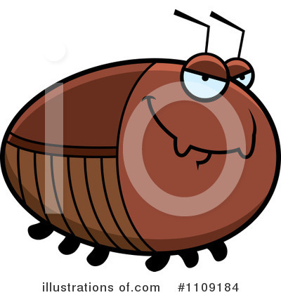 Cockroach Clipart #1109184 by Cory Thoman
