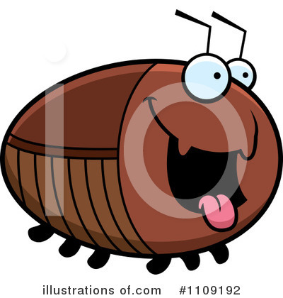 Royalty-Free (RF) Cockroach Clipart Illustration by Cory Thoman - Stock Sample #1109192