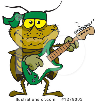Cockroach Clipart #1279003 by Dennis Holmes Designs