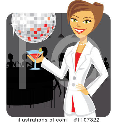 Cocktails Clipart #1107322 by Amanda Kate
