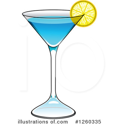 Royalty-Free (RF) Cocktail Clipart Illustration by Vector Tradition SM - Stock Sample #1260335