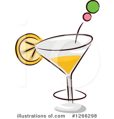 Cocktails Clipart #1266298 by BNP Design Studio