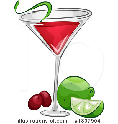 Cocktails Clipart #1307904 by BNP Design Studio