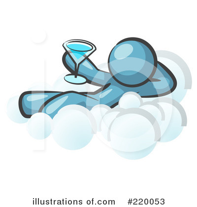 Royalty-Free (RF) Cocktail Clipart Illustration by Leo Blanchette - Stock Sample #220053