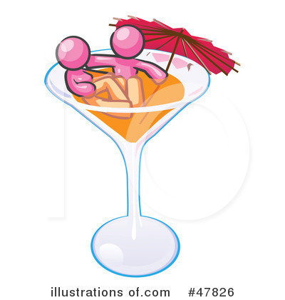 Royalty-Free (RF) Cocktail Clipart Illustration by Leo Blanchette - Stock Sample #47826
