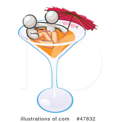 Royalty-Free (RF) Cocktail Clipart Illustration by Leo Blanchette - Stock Sample #47832