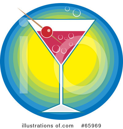 Royalty-Free (RF) Cocktail Clipart Illustration by Prawny - Stock Sample #65969