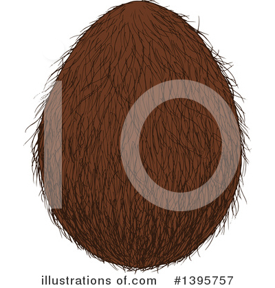 Coconut Clipart #1395757 by Vector Tradition SM