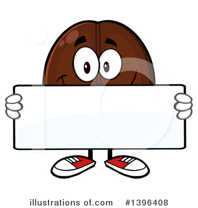 Coffee Bean Clipart #1396408 by Hit Toon