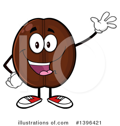 Coffee Beans Clipart #1396421 by Hit Toon