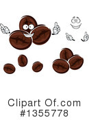 Coffee Bean Clipart #1355778 by Vector Tradition SM