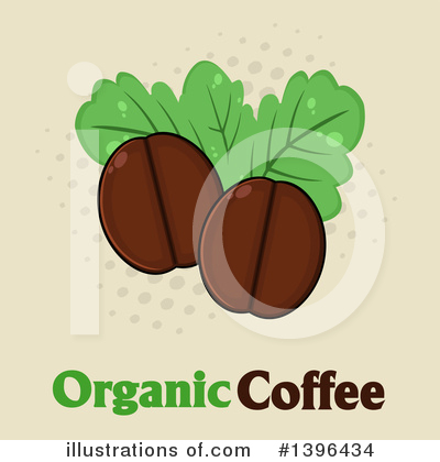 Royalty-Free (RF) Coffee Bean Clipart Illustration by Hit Toon - Stock Sample #1396434