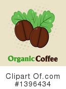 Coffee Bean Clipart #1396434 by Hit Toon
