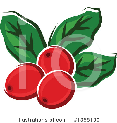 Royalty-Free (RF) Coffee Berry Clipart Illustration by Vector Tradition SM - Stock Sample #1355100