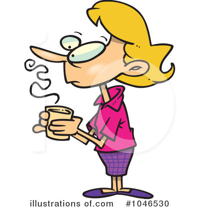 Royalty-Free (RF) Coffee Clipart Illustration by toonaday - Stock Sample #1046530
