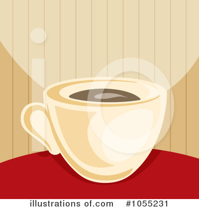 Royalty-Free (RF) Coffee Clipart Illustration by Any Vector - Stock Sample #1055231