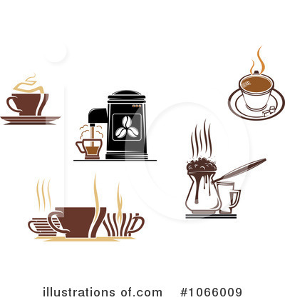 Royalty-Free (RF) Coffee Clipart Illustration by Vector Tradition SM - Stock Sample #1066009