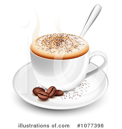 Royalty-Free (RF) Coffee Clipart Illustration by Oligo - Stock Sample #1077396
