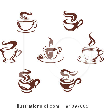 Royalty-Free (RF) Coffee Clipart Illustration by Vector Tradition SM - Stock Sample #1097865