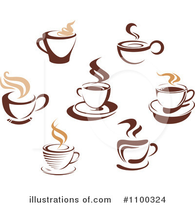 Royalty-Free (RF) Coffee Clipart Illustration by Vector Tradition SM - Stock Sample #1100324