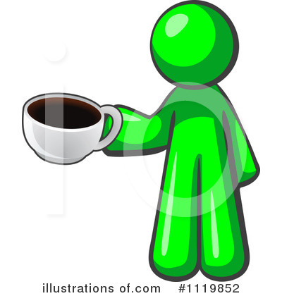Royalty-Free (RF) Coffee Clipart Illustration by Leo Blanchette - Stock Sample #1119852