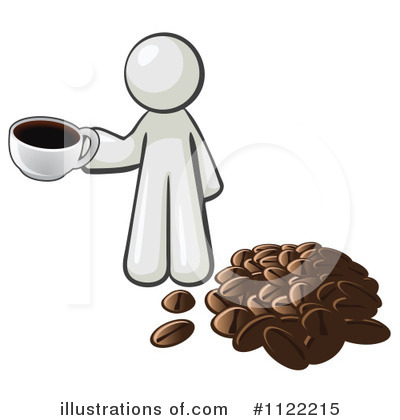 Royalty-Free (RF) Coffee Clipart Illustration by Leo Blanchette - Stock Sample #1122215