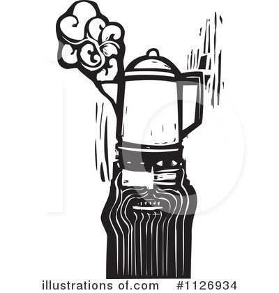 Royalty-Free (RF) Coffee Clipart Illustration by xunantunich - Stock Sample #1126934